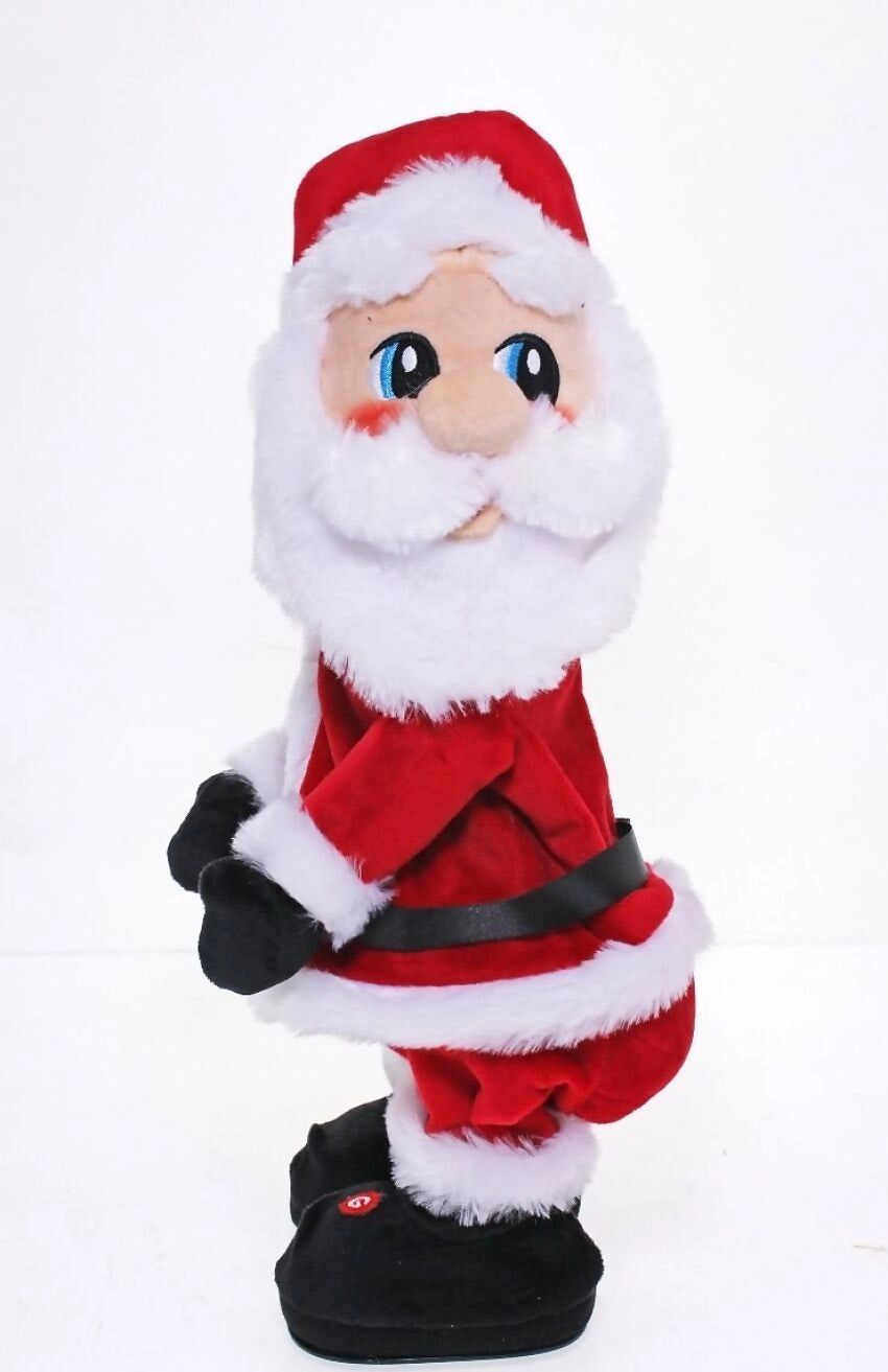 Cotton Candy - Xmas Jingle Booties Jolly Santa 36cm