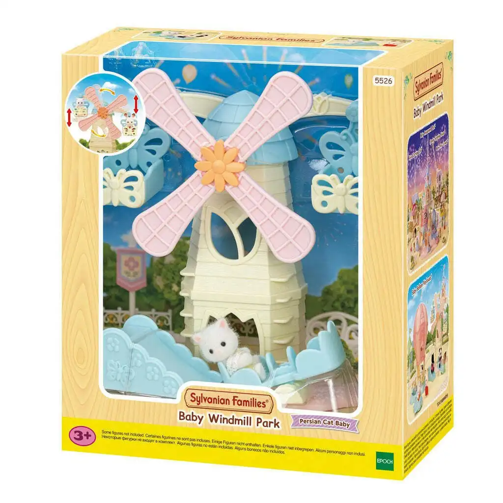 Sylvanian Families - Baby Windmill Park Animal Doll Playset