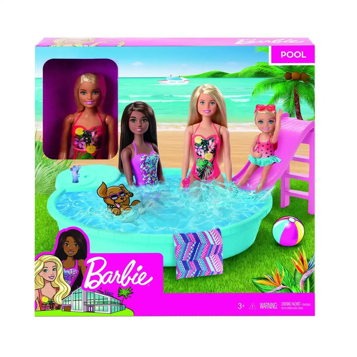 Barbie Doll And Her Pool