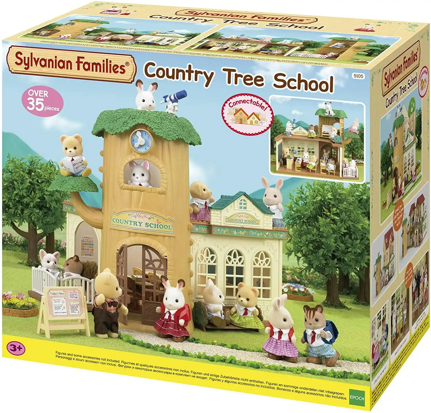 Sylvanian Families - Country Tree School  Animal Doll Playset