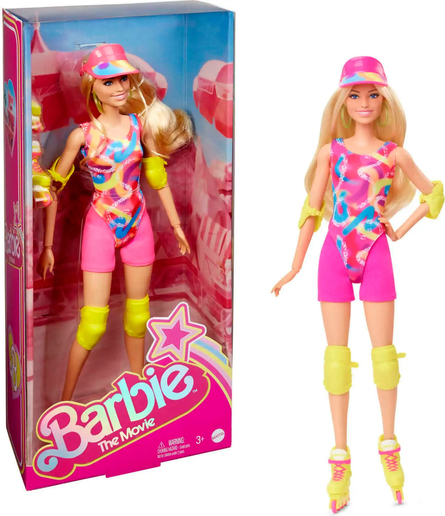 Barbie - The Movie Collectible Doll Margot Robbie As Barbie In Inline Skating Outfit - Mattel
