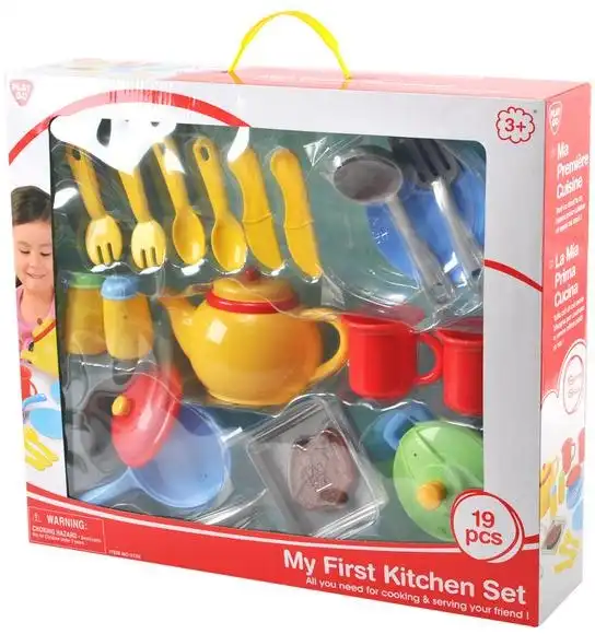 My First Kitchen Set 19 Piece Playgo Toys Ent. Ltd