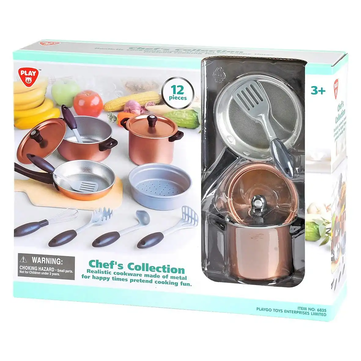 Chefs Collection Metal  Playgo Toys Ent. Ltd