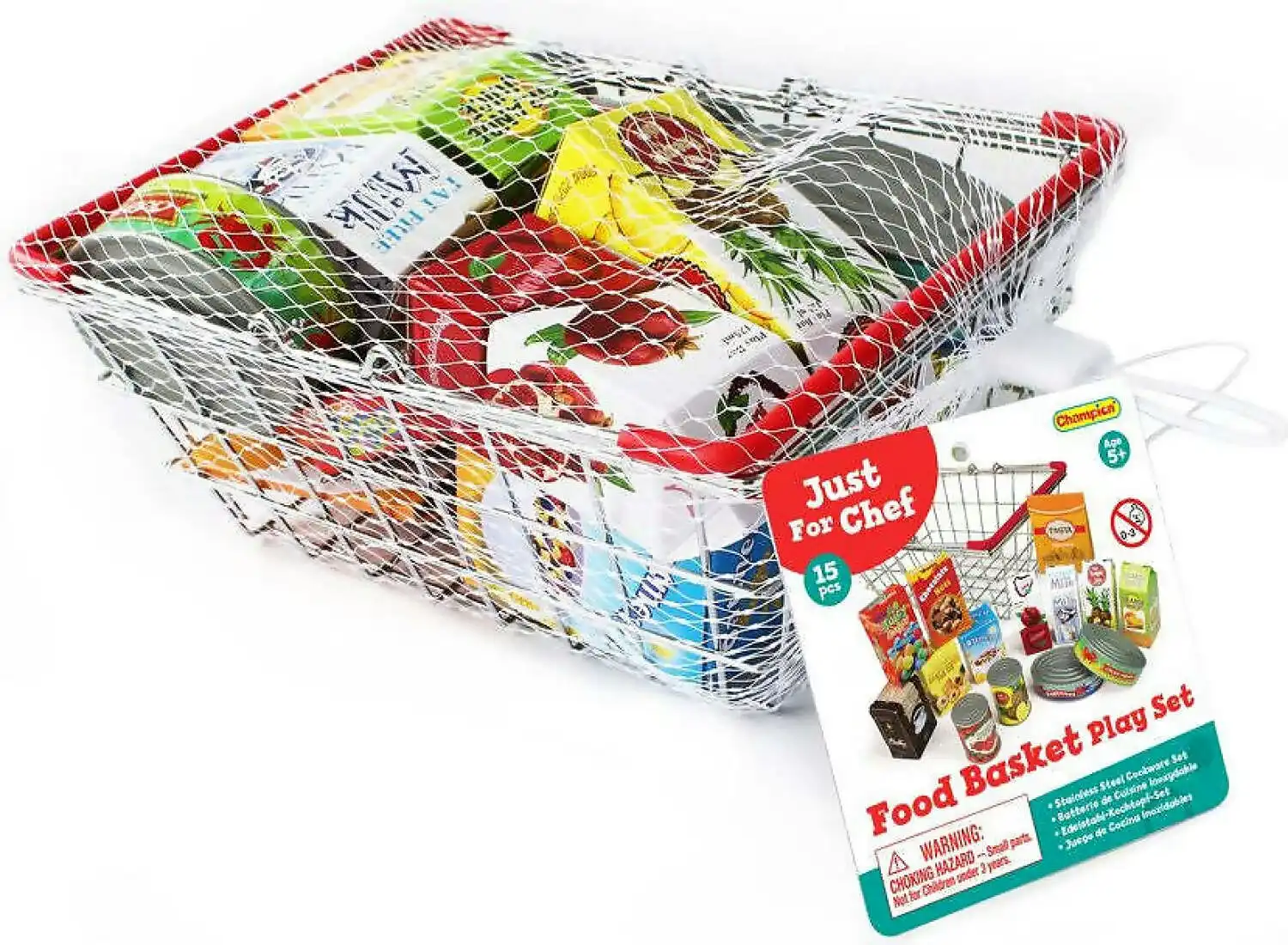 Champion - Just For Chef Food Basket Playset 15 Pieces