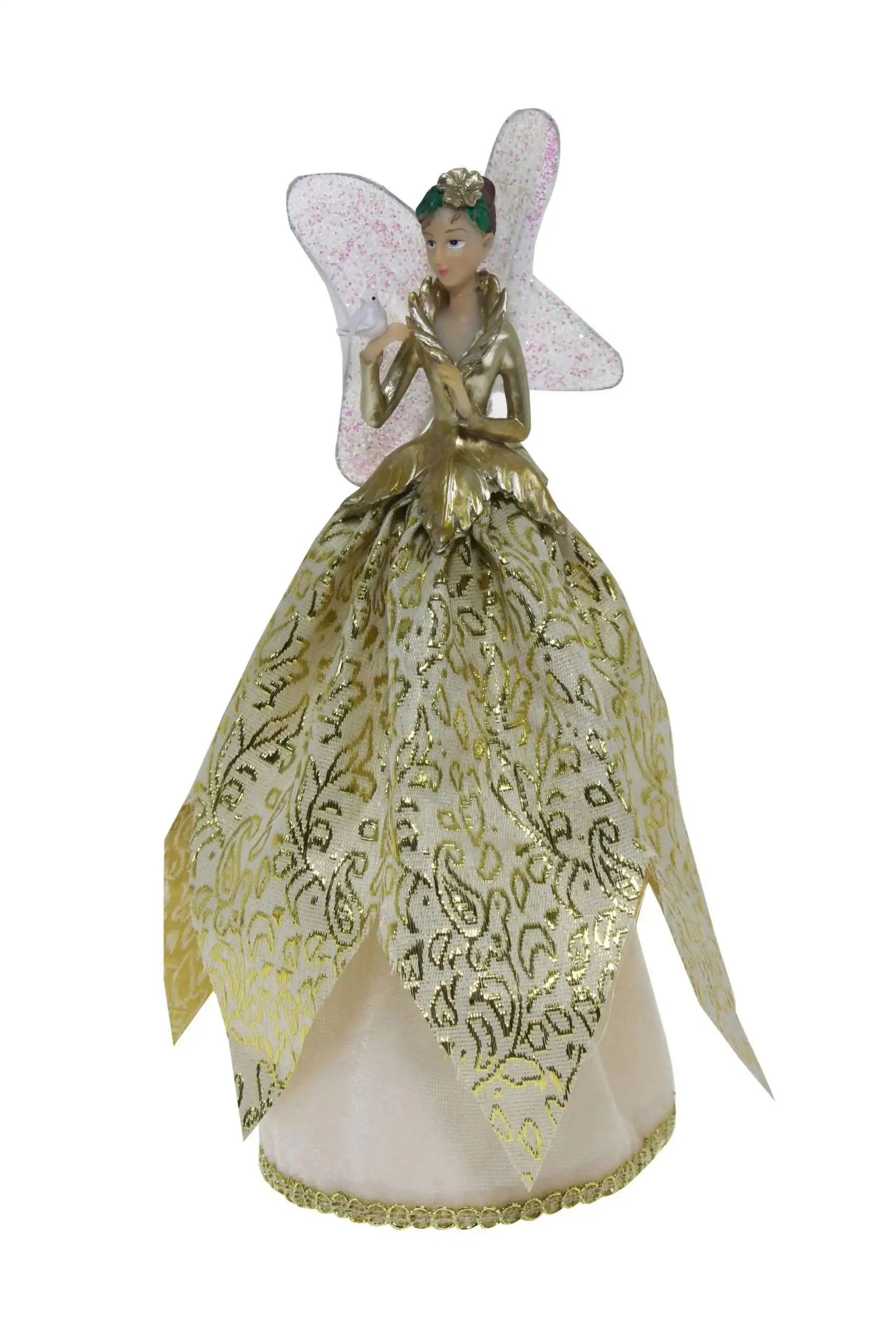 Cotton Candy - Xmas 28cm Tree Topper Angel Ivory