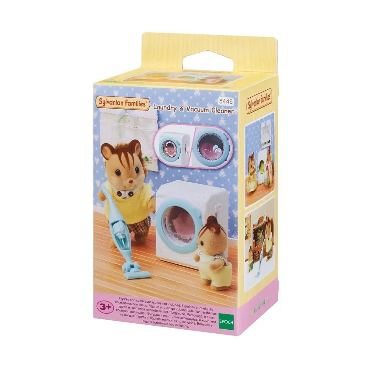 Sylvanian Families - Laundry And Vacuum Cleaner Animal Doll Playset