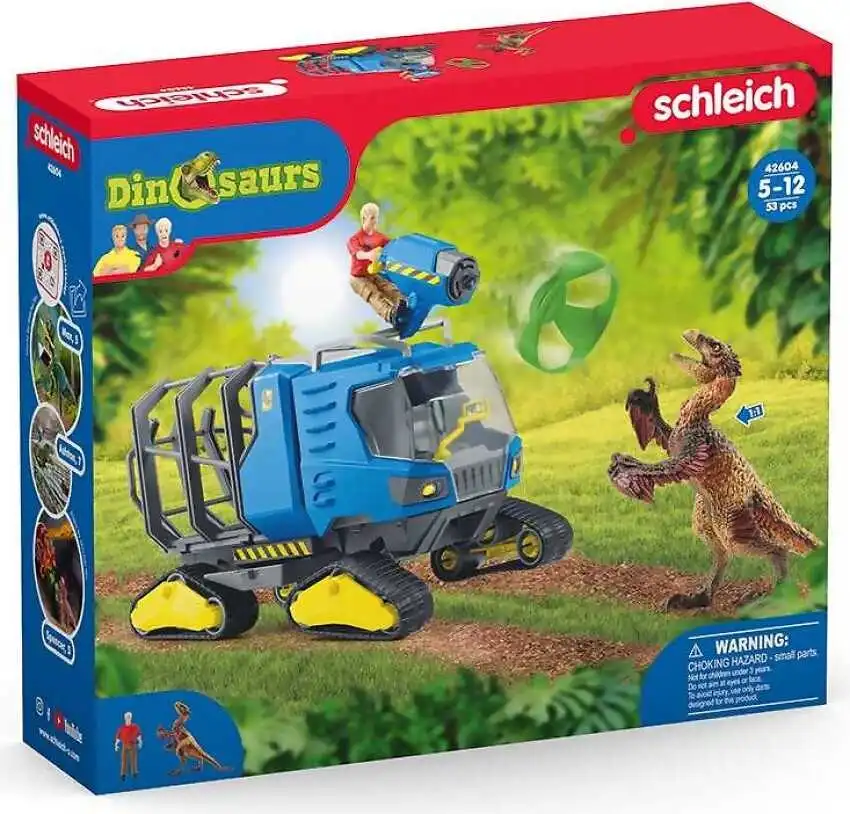 Schleich - Track Vehicle Animal Playset