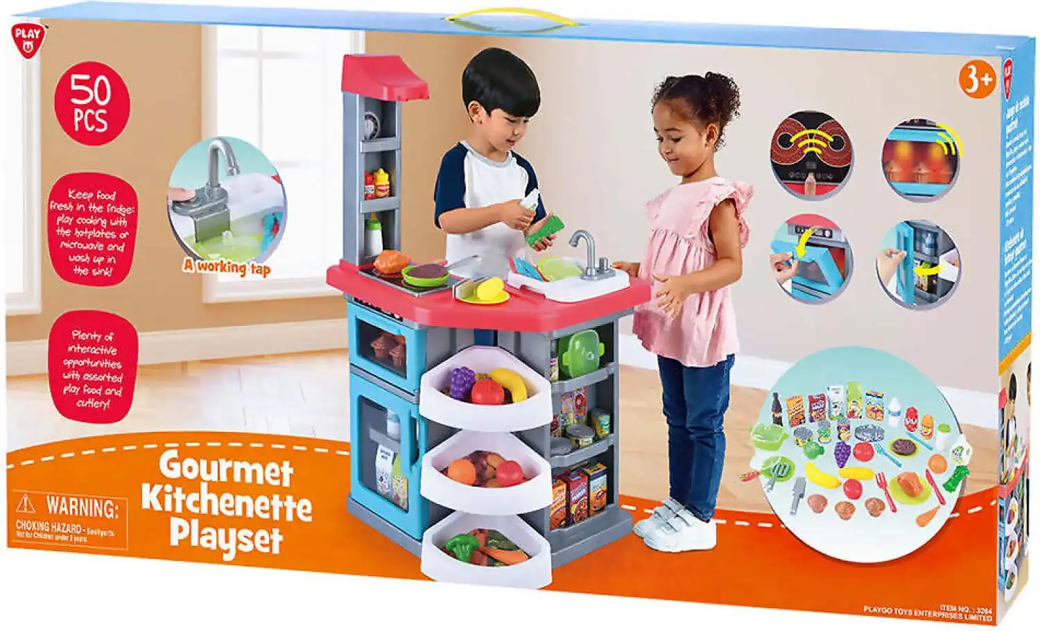 Playgo Toys Ent. Ltd. - Gourmet Kitchenette Set