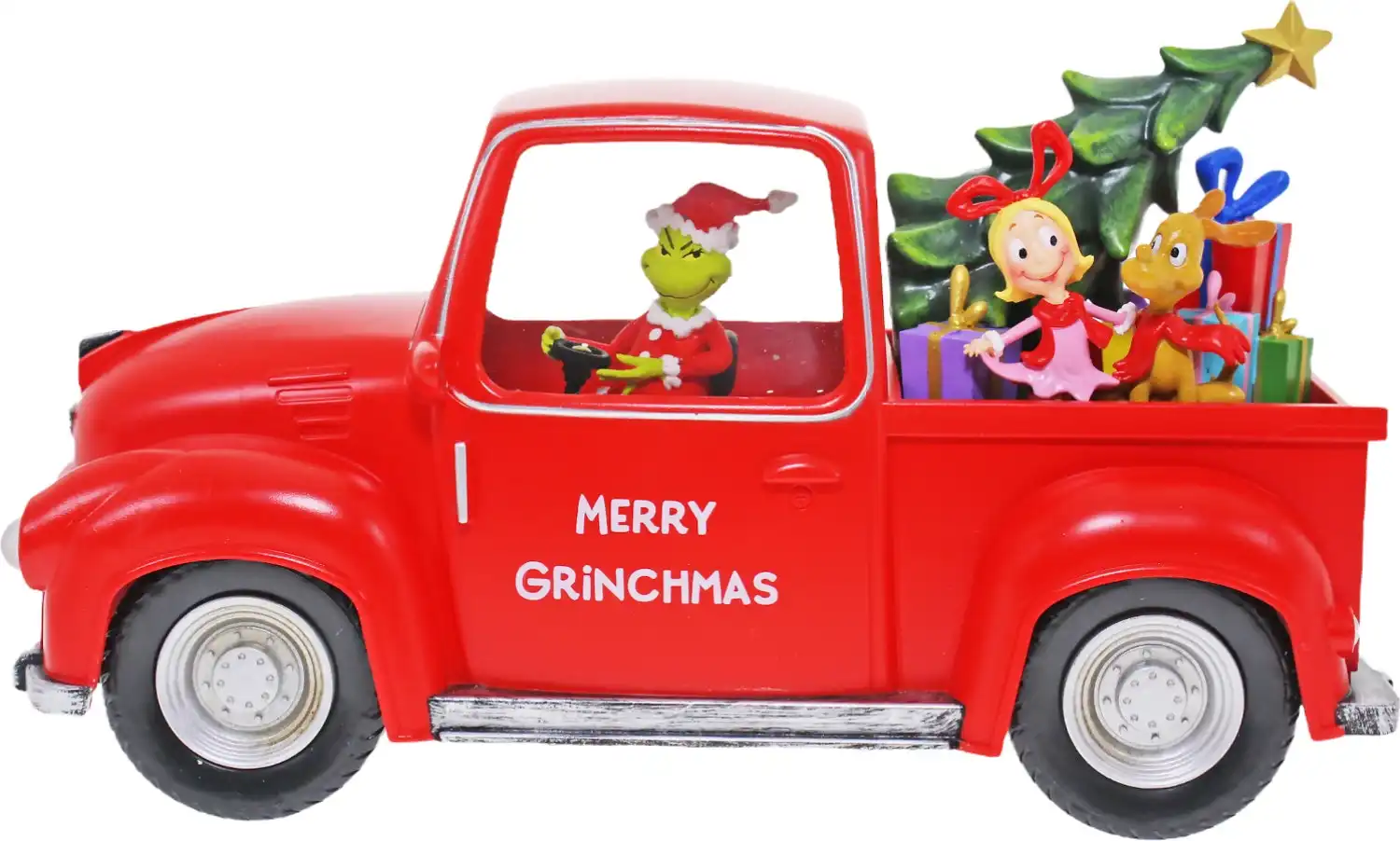 Cotton Candy - Xmas Dr. Seuss Grinch Ute With Tree