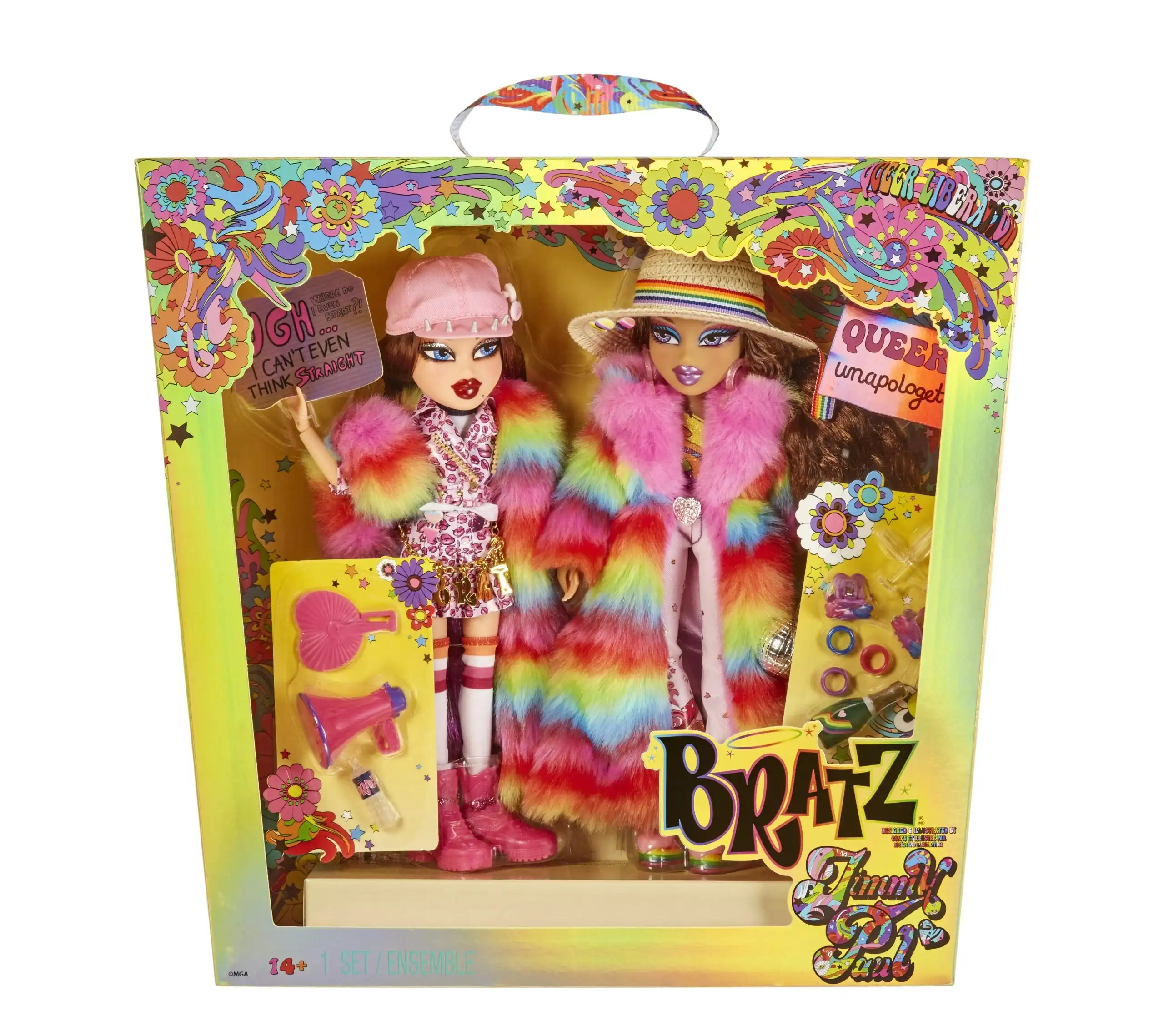 Bratz X Jimmypaul Designer Pride Roxxi & Nevra Designer Pride Doll