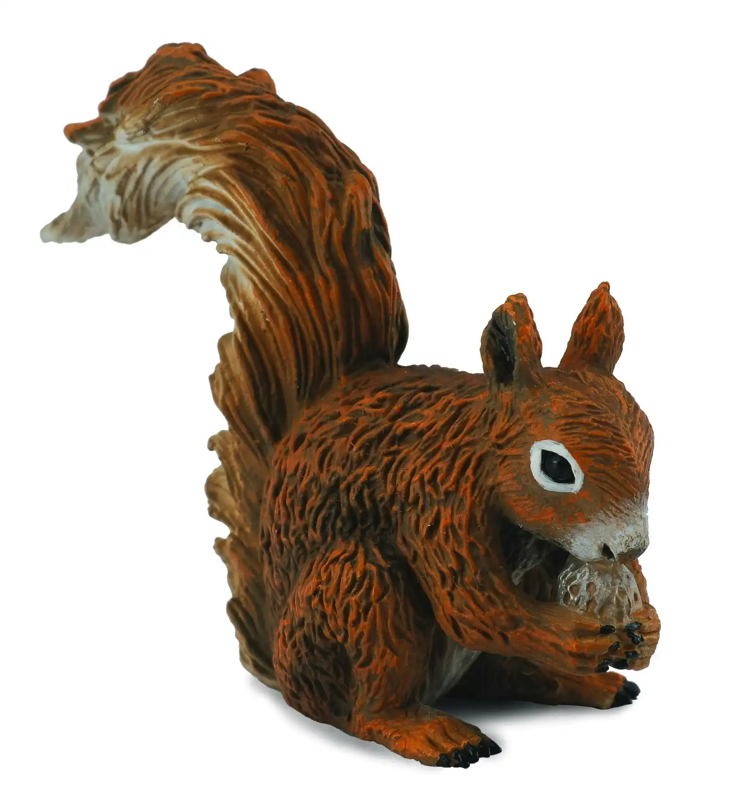 Collecta - Red Squirrel Eating Animal Figurine