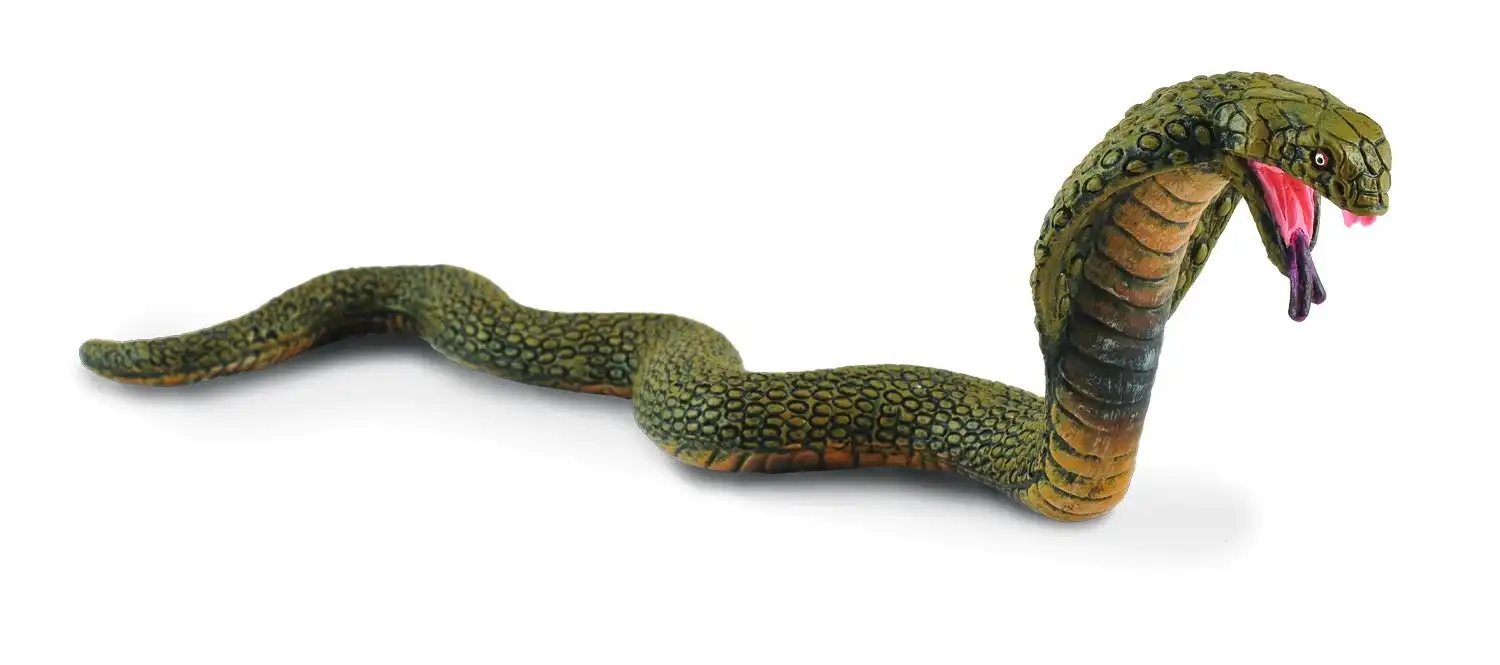 Collecta - King Cobra Snake Medium Animal Figurine