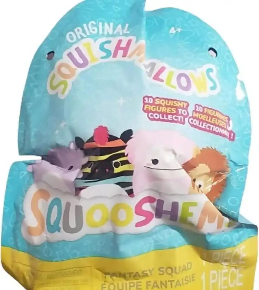 Squishmallows - Fantasy Squad Squooshems 2.5-inch Mystery Blind Pack 1x Single Pack - 10 To Collect!