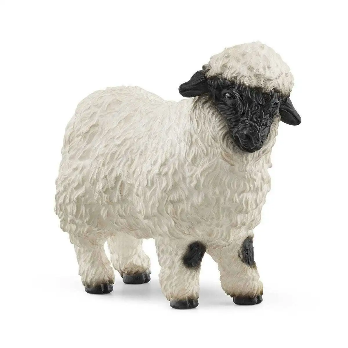 Schleich - Valais Blacknose Sheep - Farm World Animal Figurine