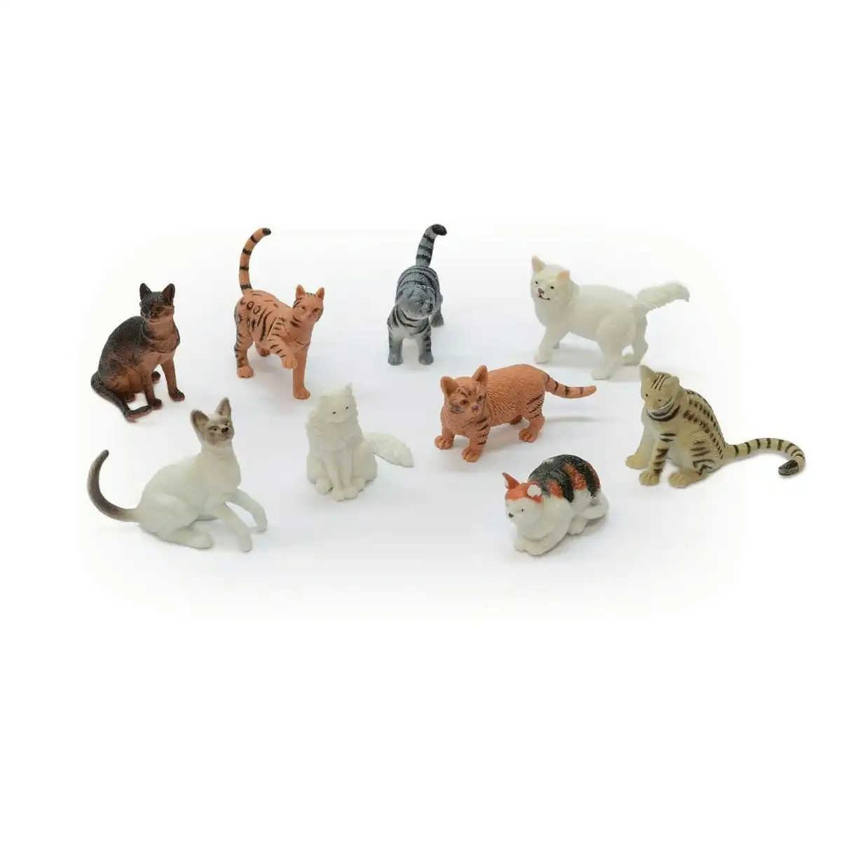 Cat World 9 Piece Animal Set