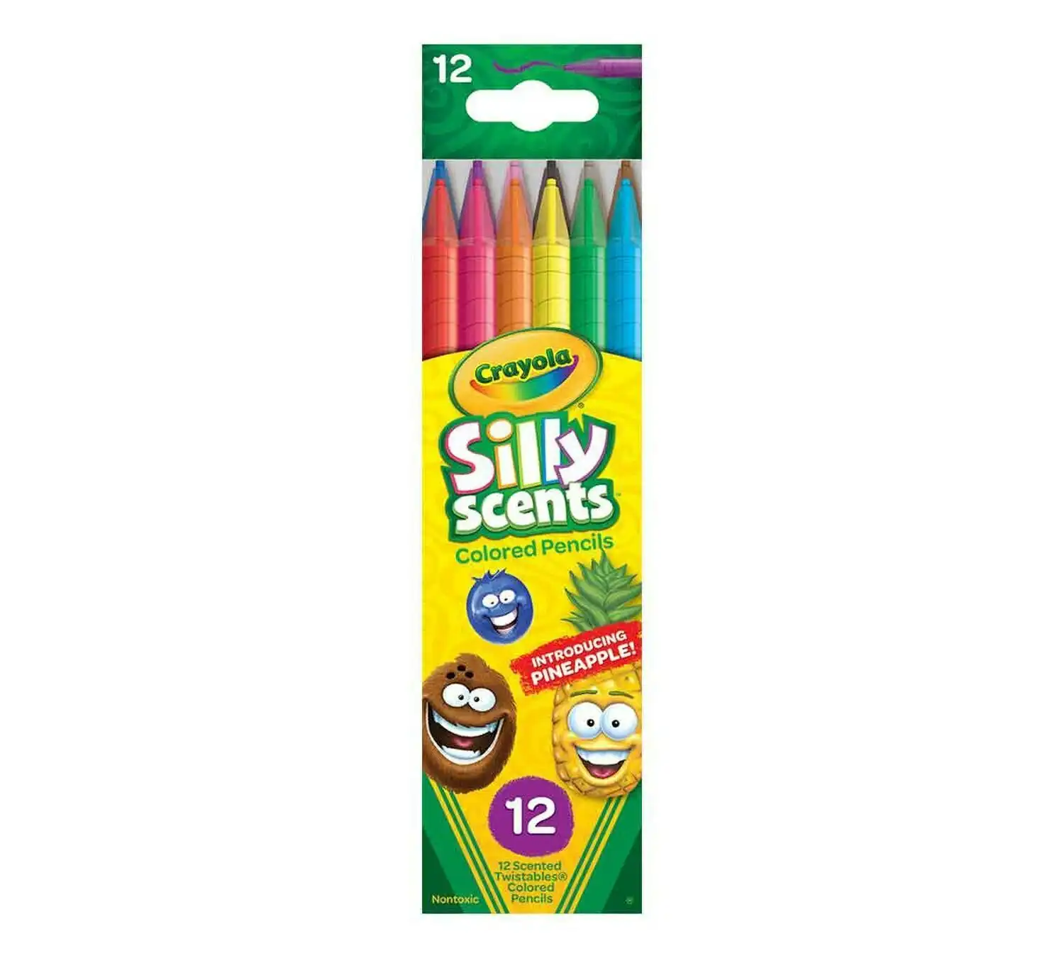 Crayola - 12 Silly Scents Twistables Colored Pencils
