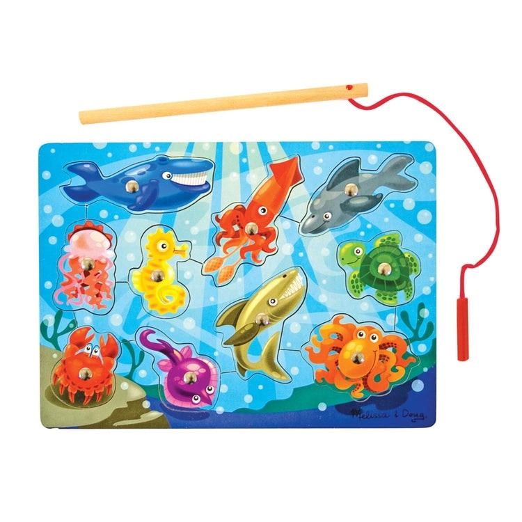 Melissa & Doug - Fishing Magnetic Puzzle Game