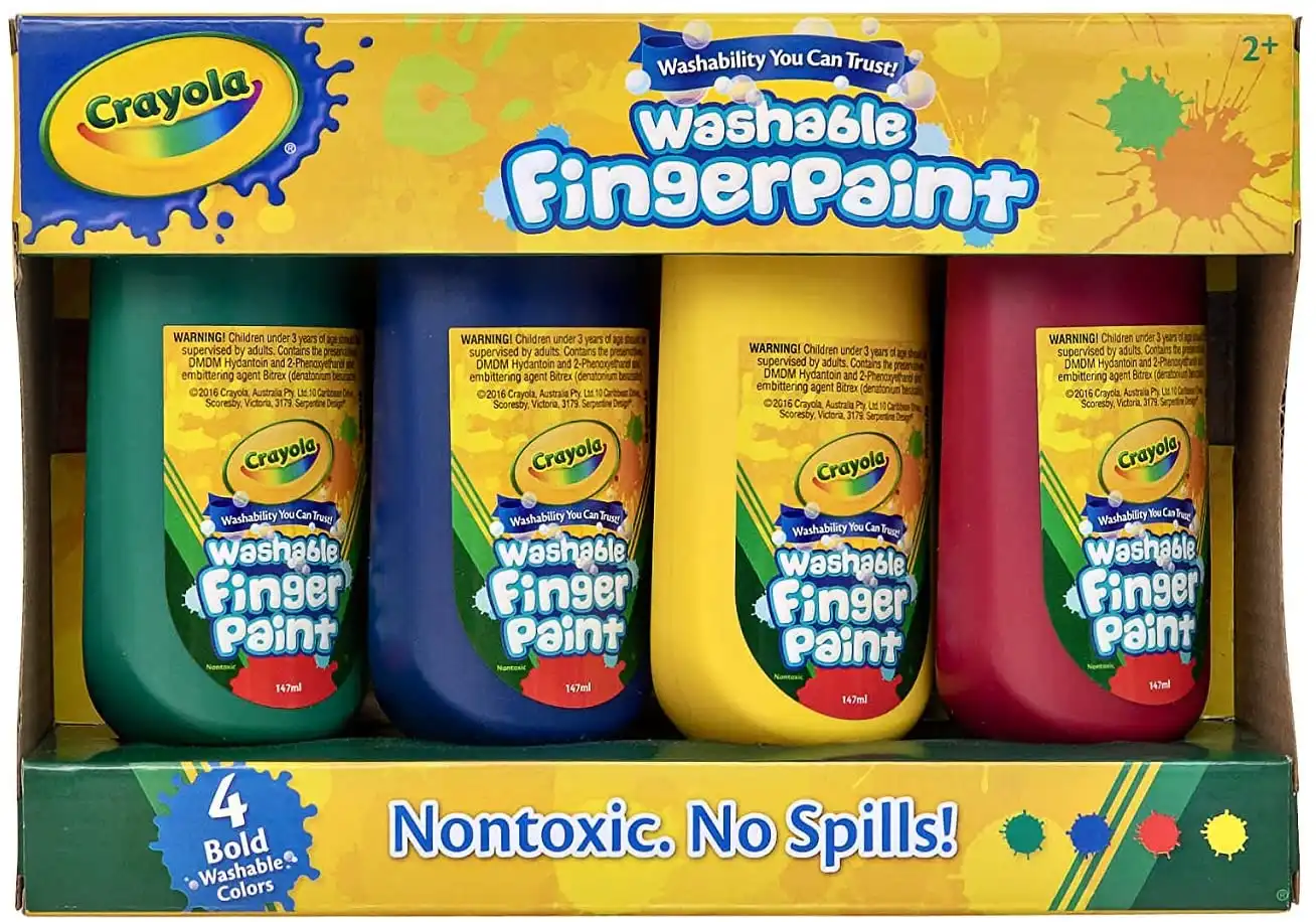 Crayola Washable Kids Finger Paints For Kids