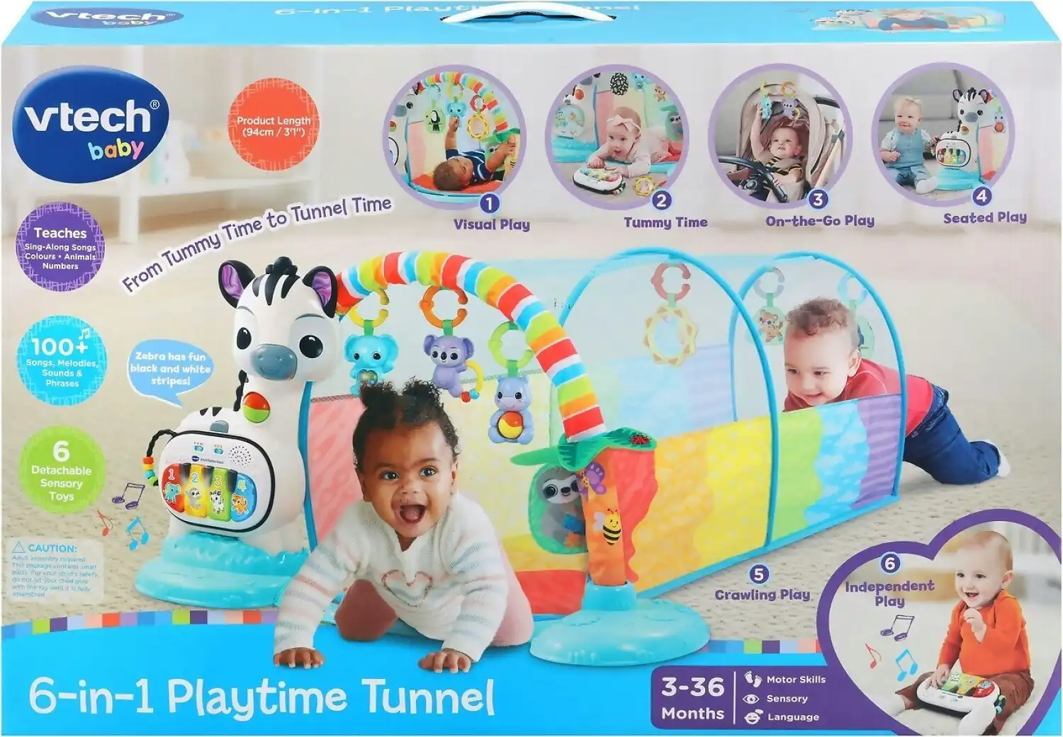VTech - 6-in-1 Playtime Tunnel