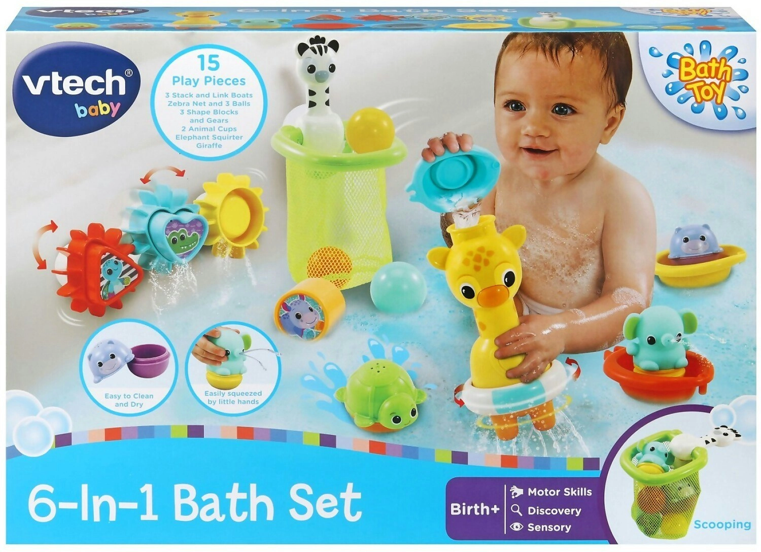 VTech - 6 In 1 Bath Set