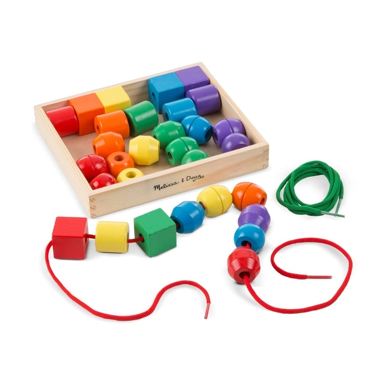 Melissa & Doug - Primary Lacing Beads