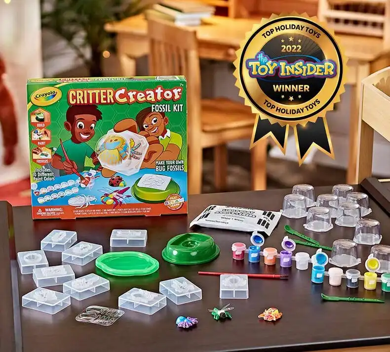 Critter Creator Metallic Bug Fossil Kit for Kids