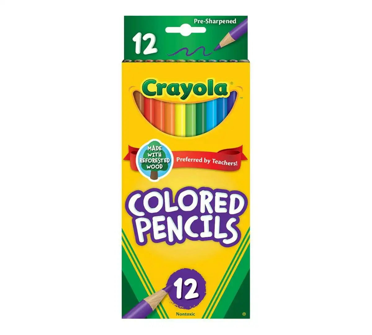 Crayola - Pencils Full Size 12 Count