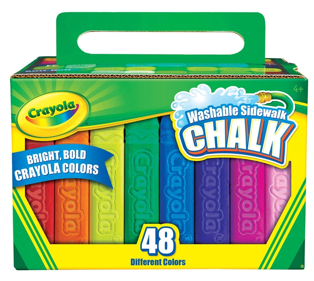 Crayola 48 Piece Sidewalk Chalk Boxed