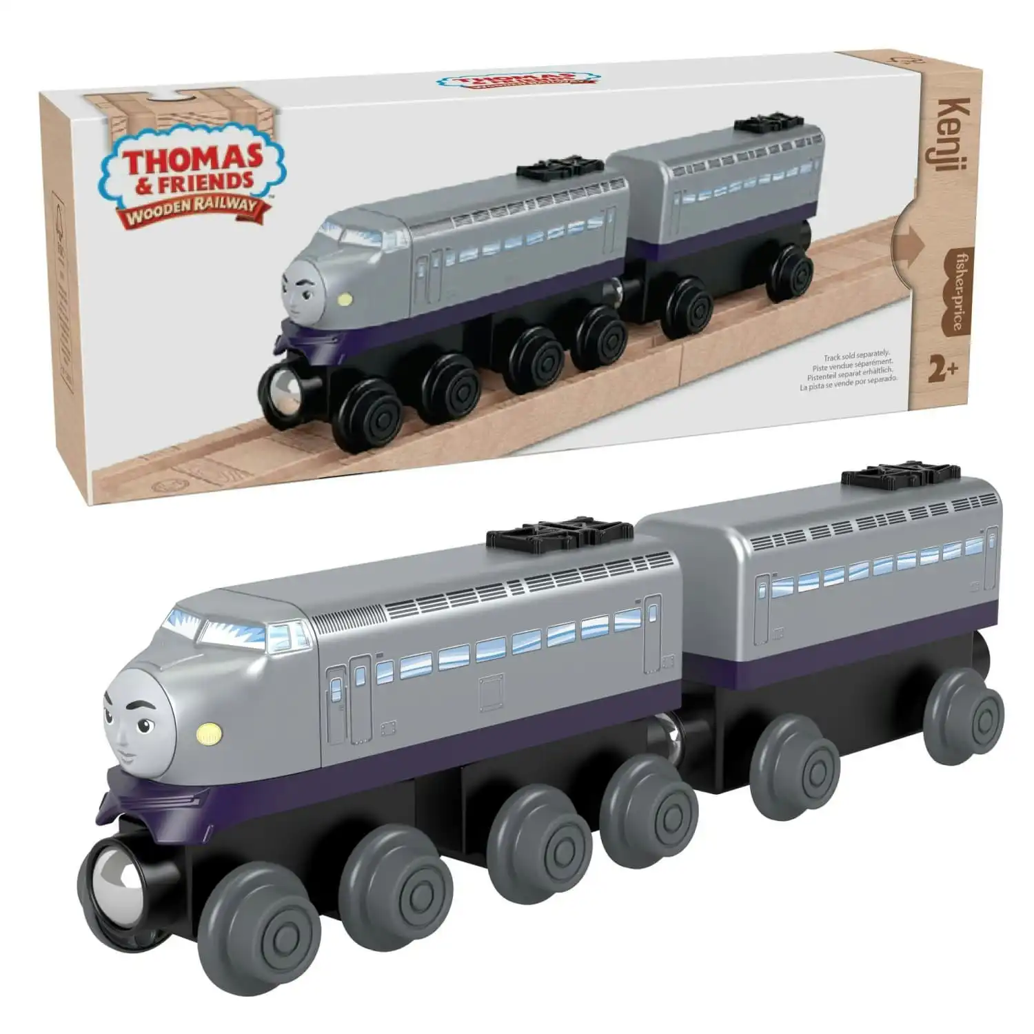 Thomas & Friends Wooden Railway Kenji Engine And Coal Car