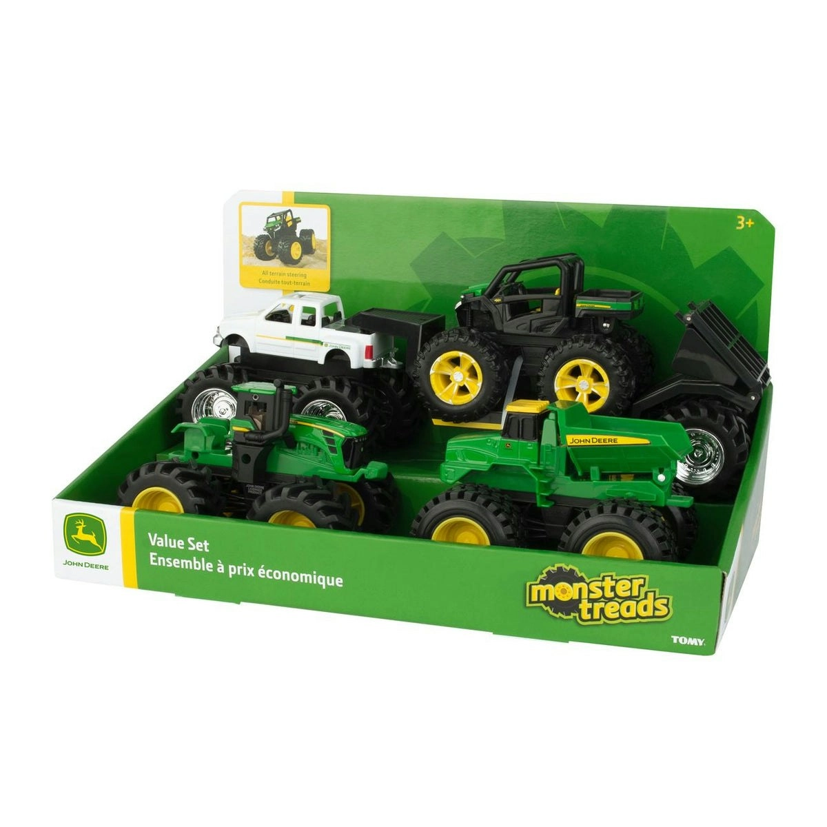 John Deere - Monster Treads Value 4 Pack