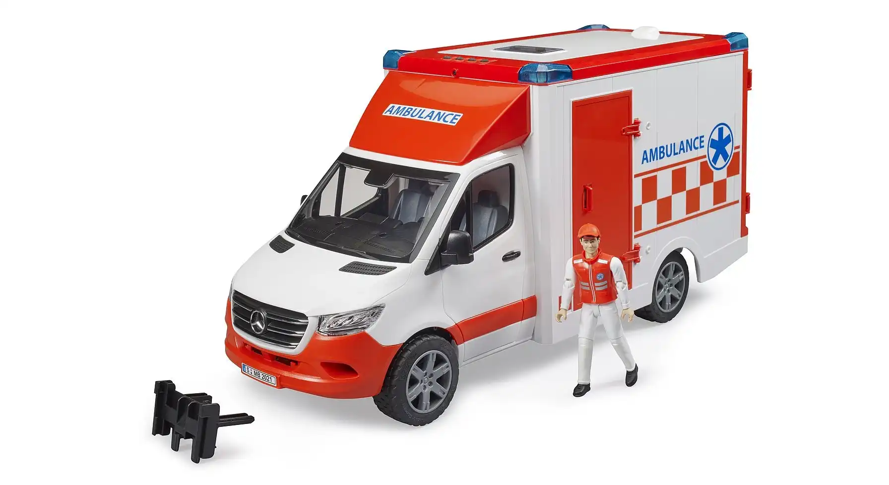 Bruder - Mercedes Benz Sprinter Ambulance With Driver 1:16 Scale