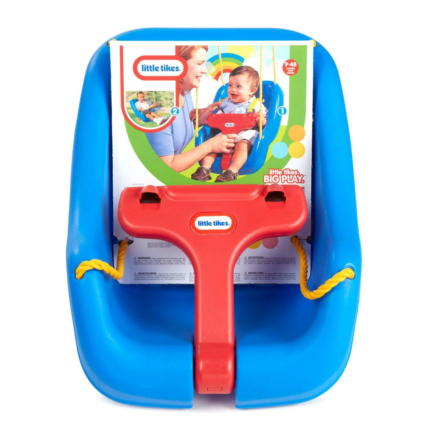 Little Tikes - 2-in-1 Snug 'n Secure  Swing - Blue