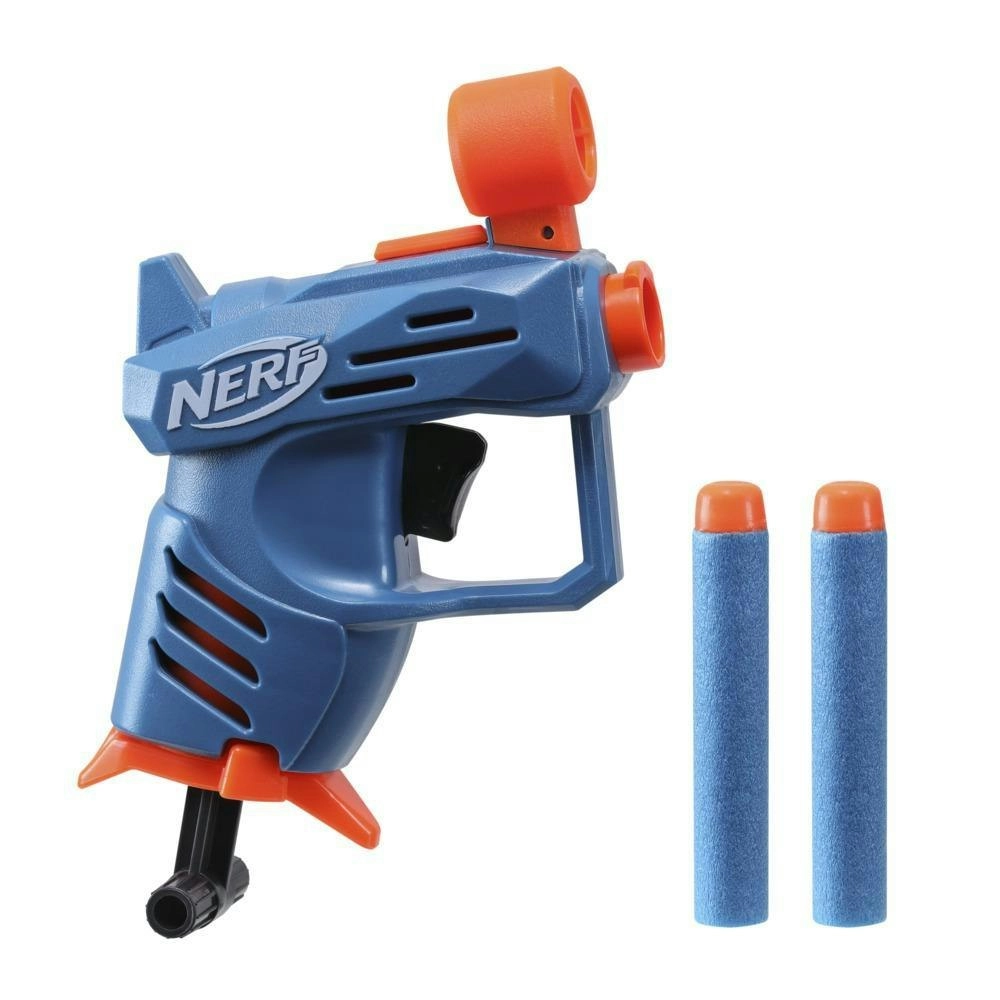 Nerf Elite 2.0 Ace Sd-1 Blaster And 2 Official Nerf Elite Darts Onboard 1-dart Storage Stealth-sized Easy To Use  Hasbro