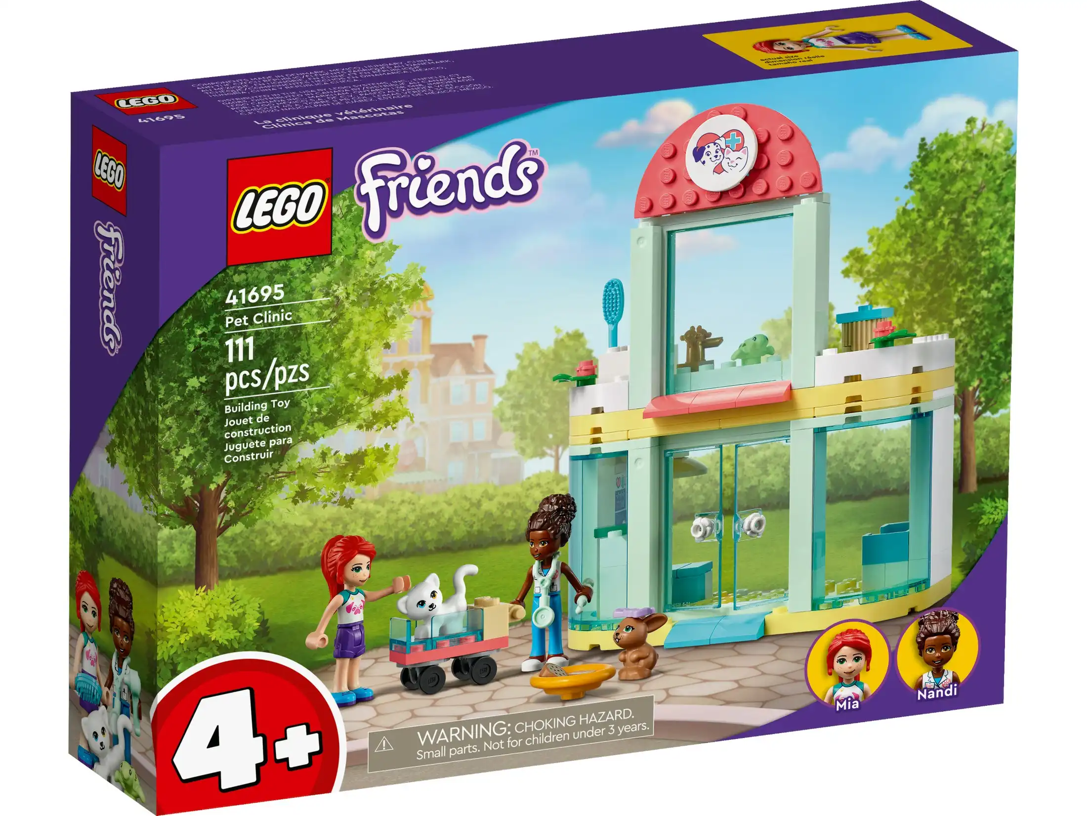 LEGO 41695 Pet Clinic - Friends 4+