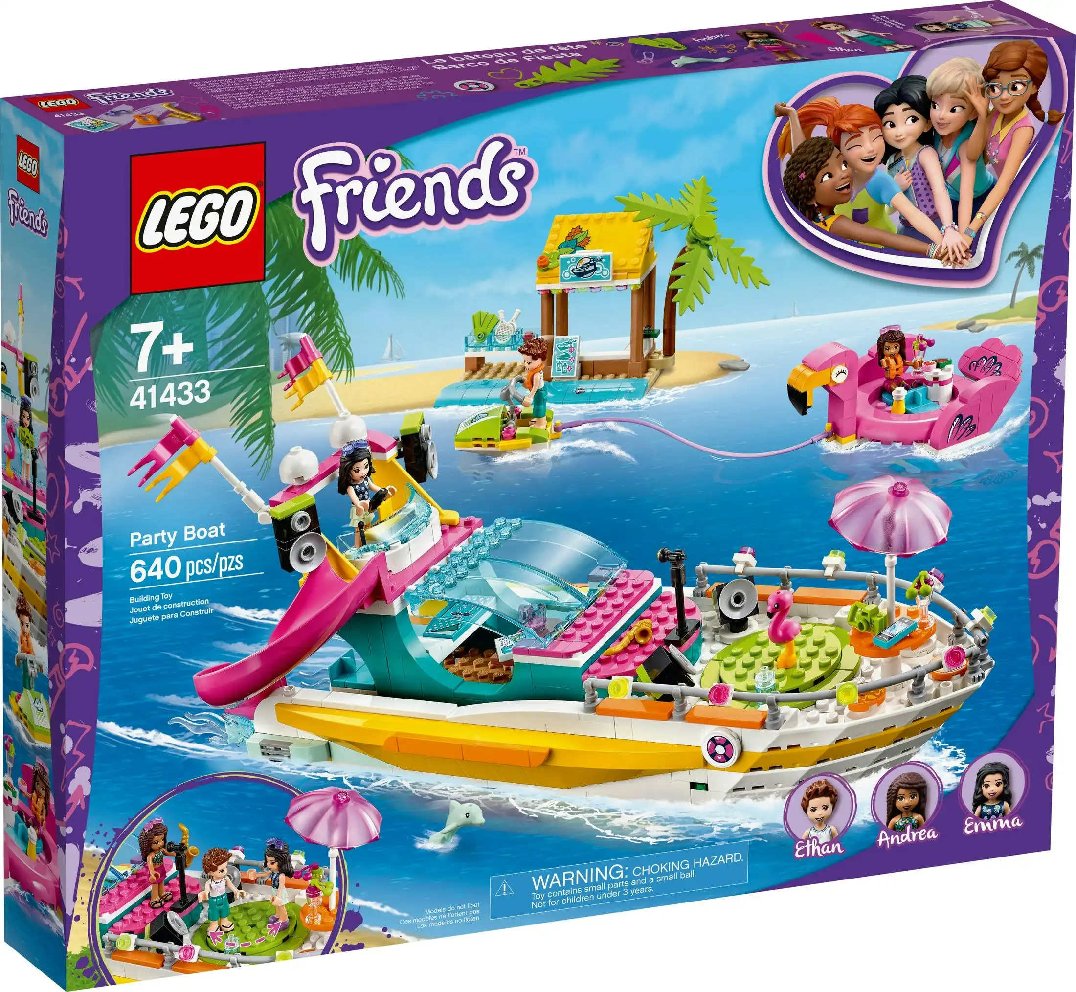 LEGO 41433 Party Boat - Friends