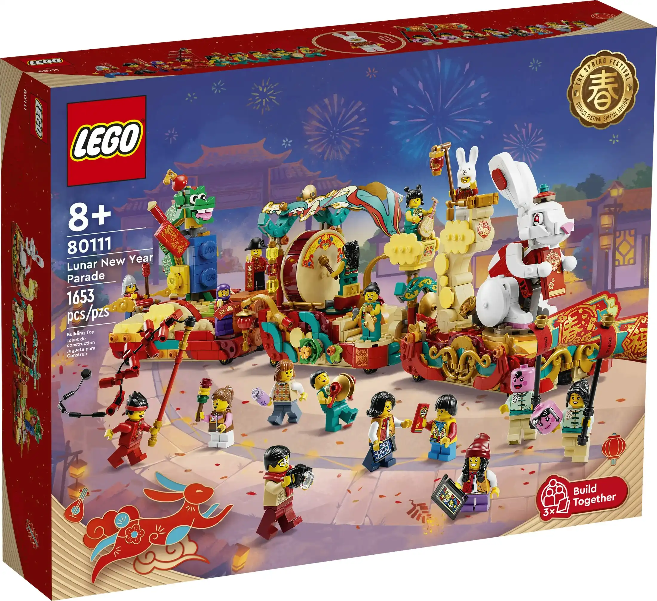 LEGO 80111 Lunar New Year Parade - Chinese Festivals