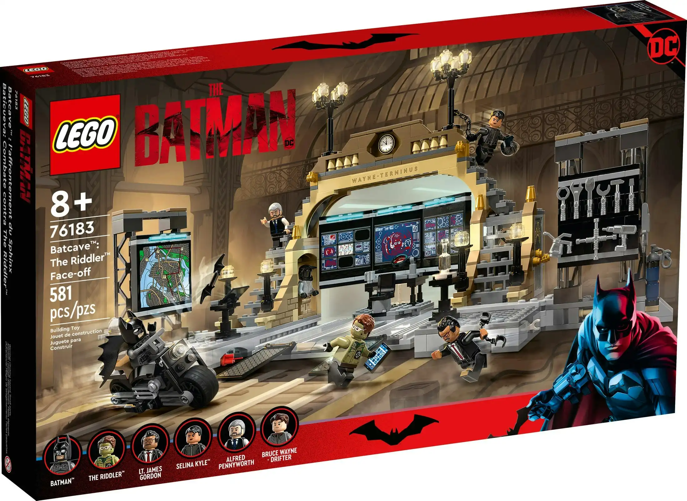 LEGO 76183 Batcave The Riddler Face-off - DC Batman Super Heroes