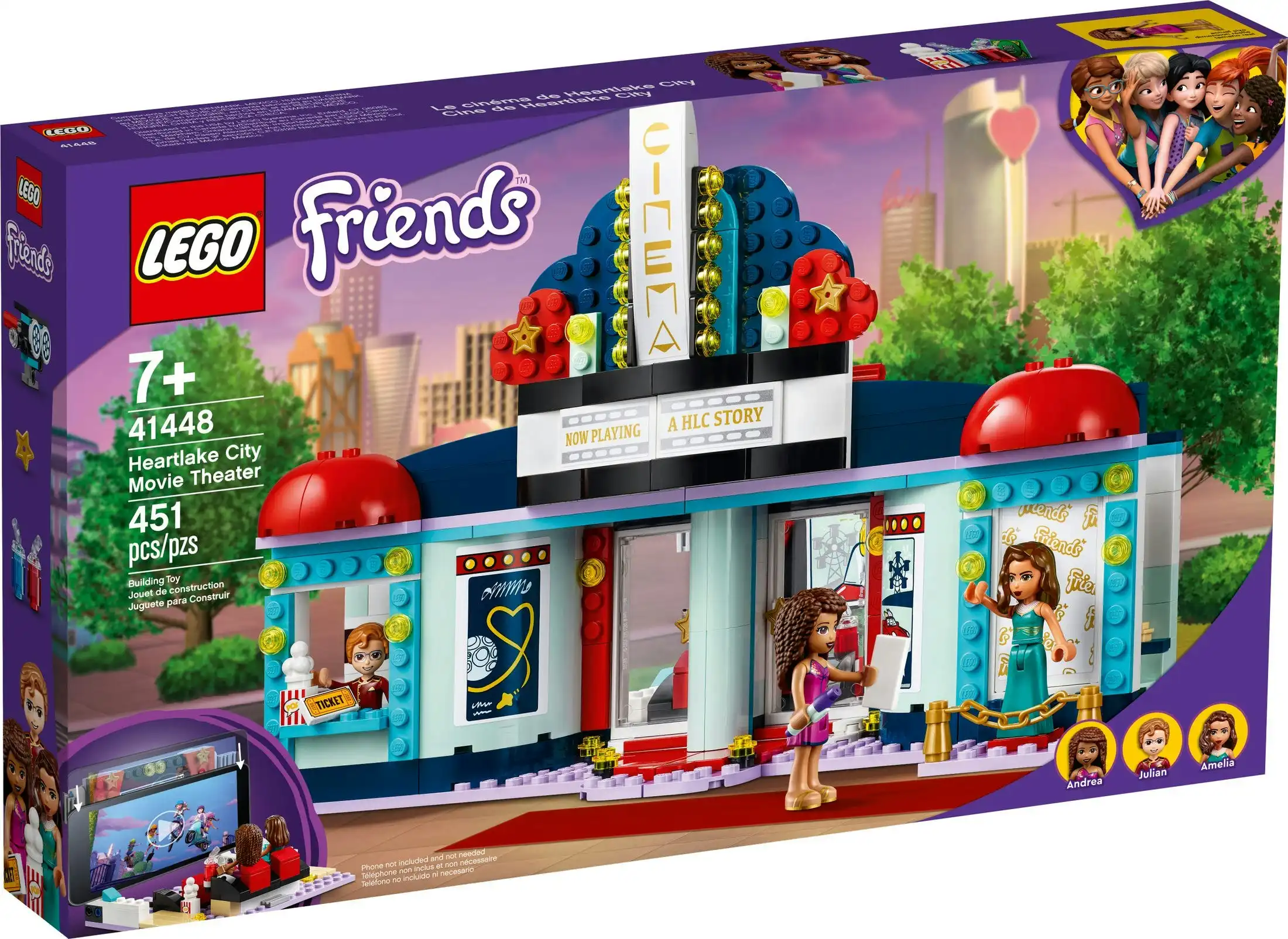 LEGO 41448 Heartlake City Movie Theater - Friends