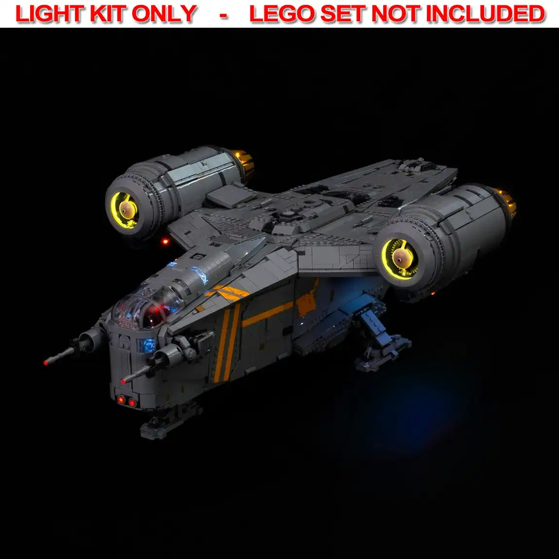 Light My Bricks - LIGHT KIT for LEGO UCS Razor Crest 75331