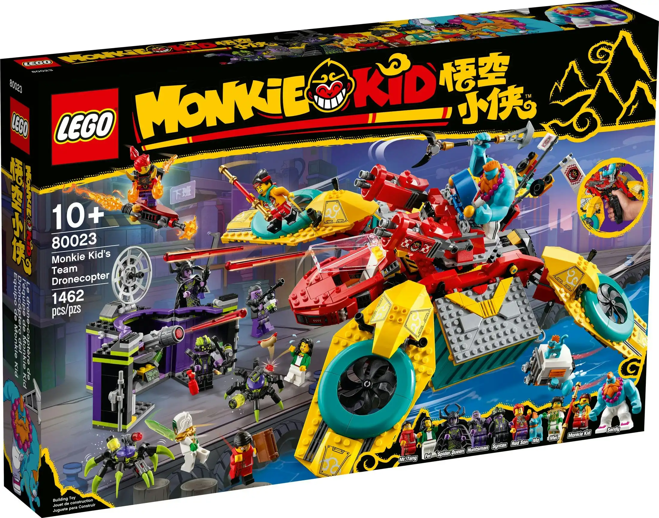 LEGO 80023 Monkie Kid's Team Dronecopter - Monkie Kid
