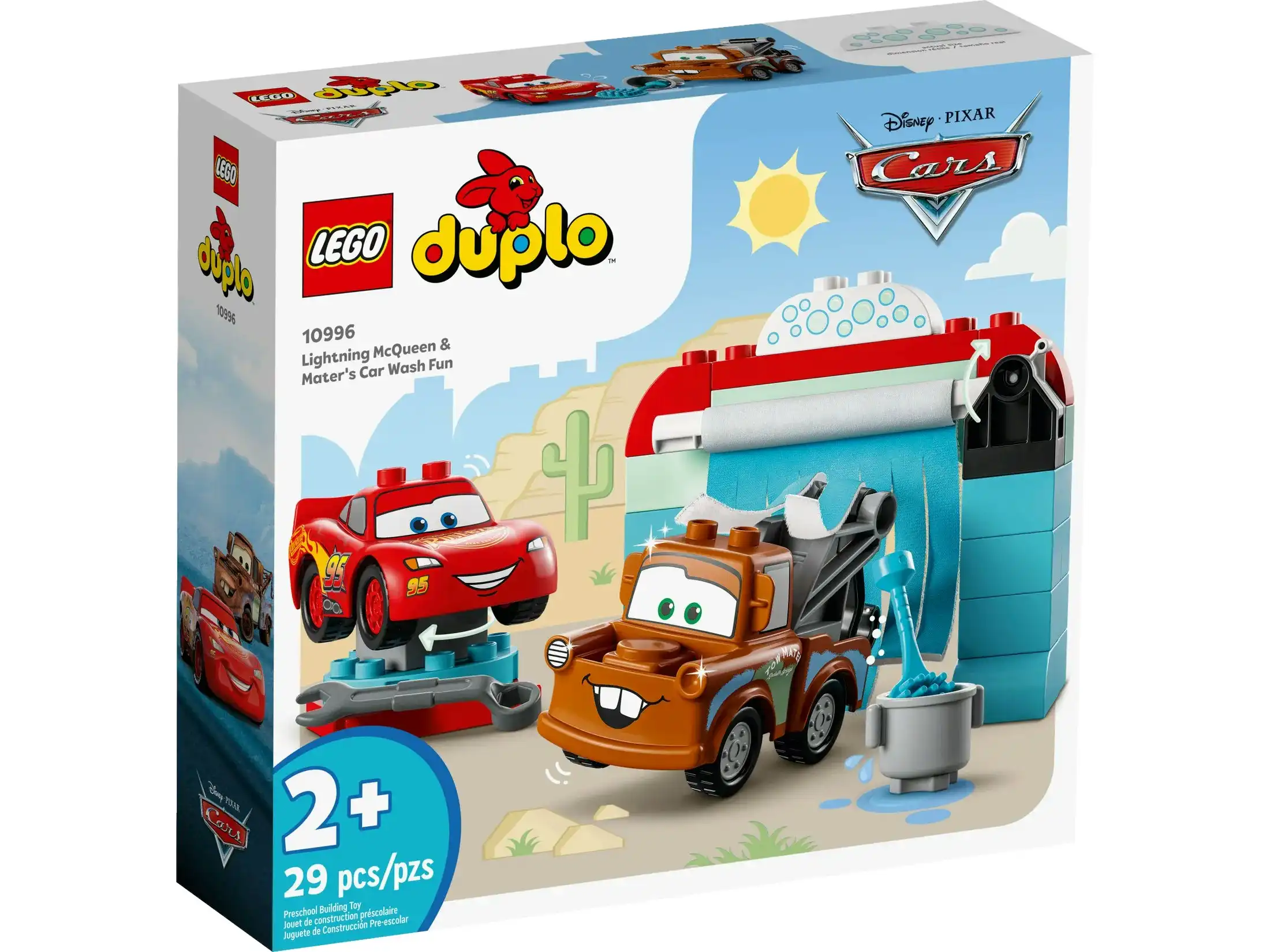 LEGO 10996 Lightning McQueen & Mater's Car Wash Fun - Duplo