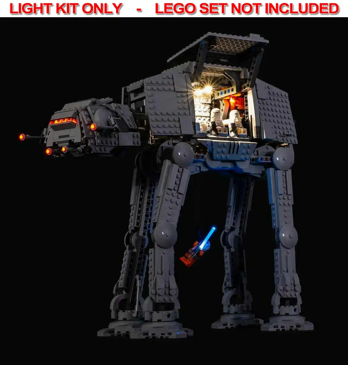 Light My Bricks - LIGHT KIT for LEGO Star Wars AT-AT 75288