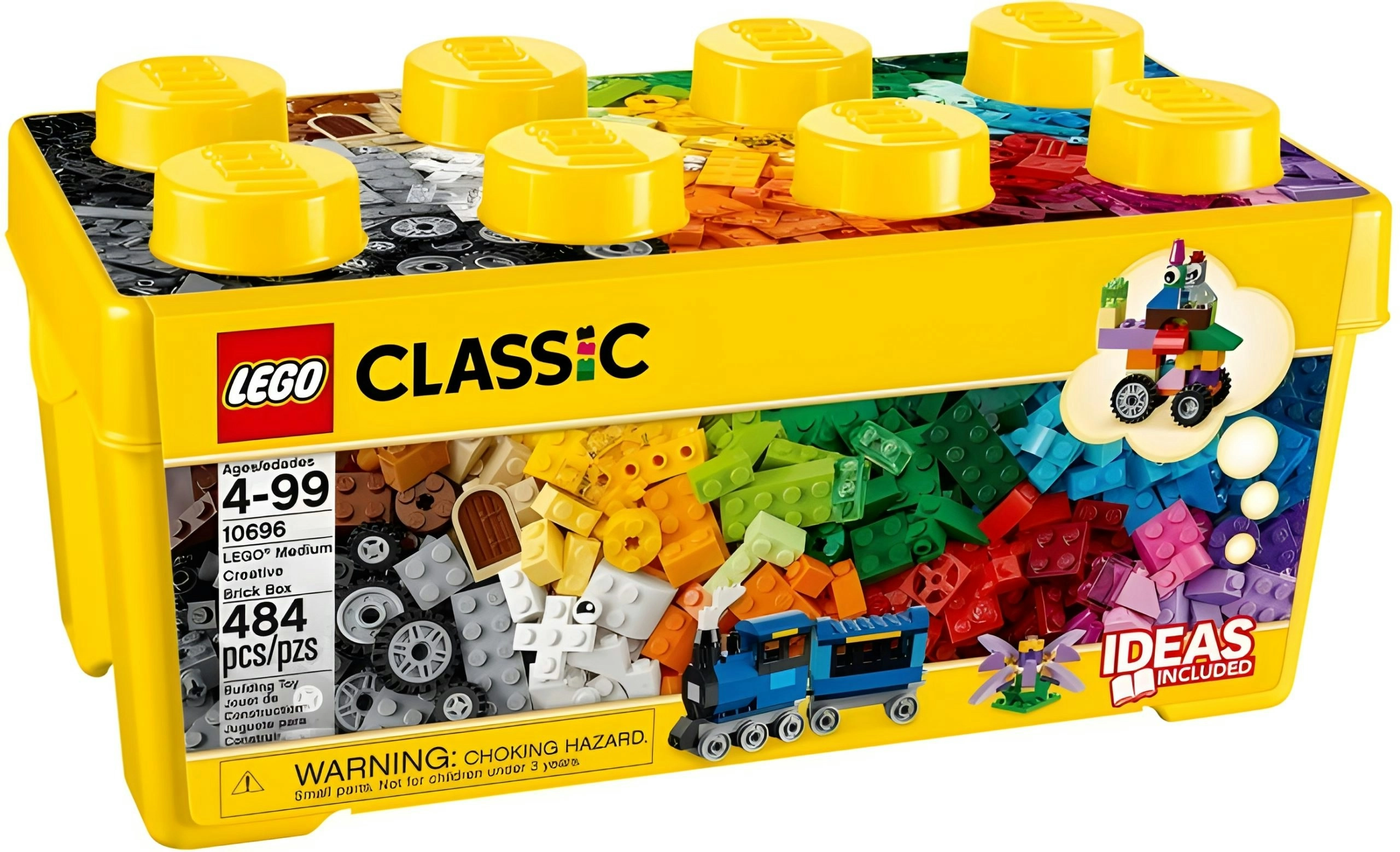 LEGO 10696 Brick Box Classic Medium (484 Pcs) - Classic