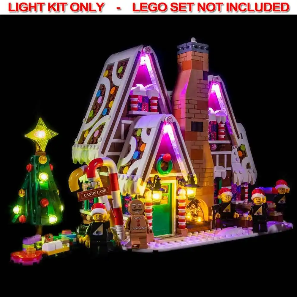 Light My Bricks - LIGHT KIT for LEGO Gingerbread House 10267