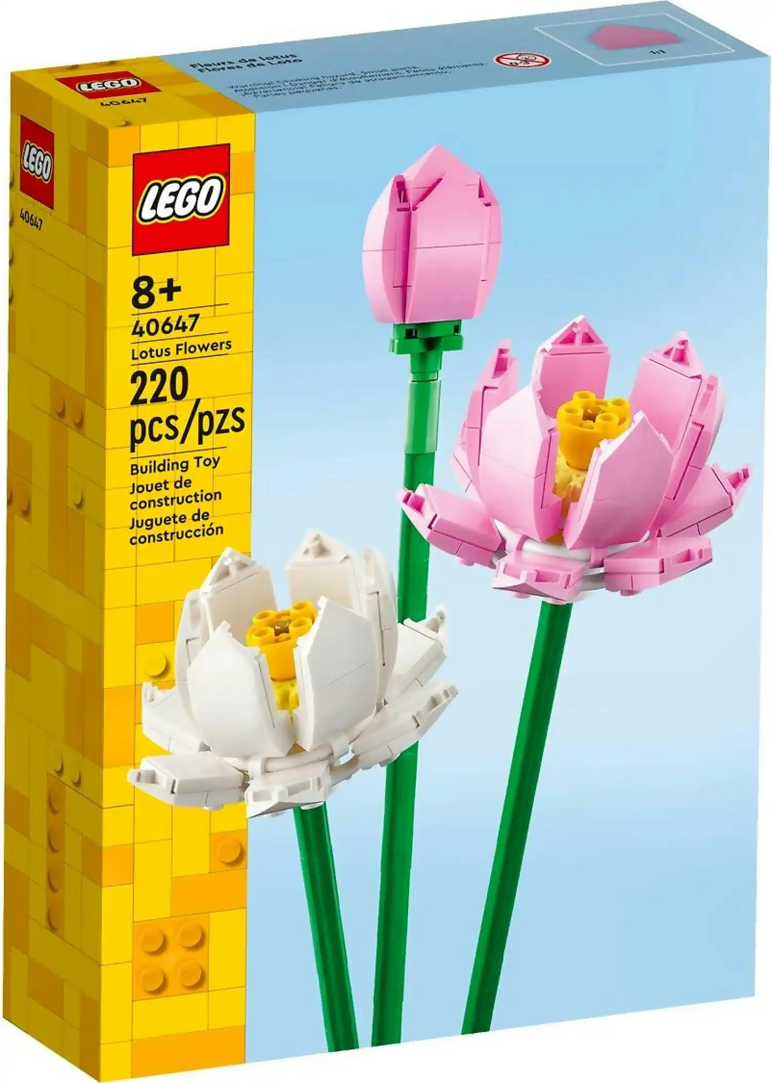 LEGO 40647 Lotus Flowers - Icons Botanical Collection