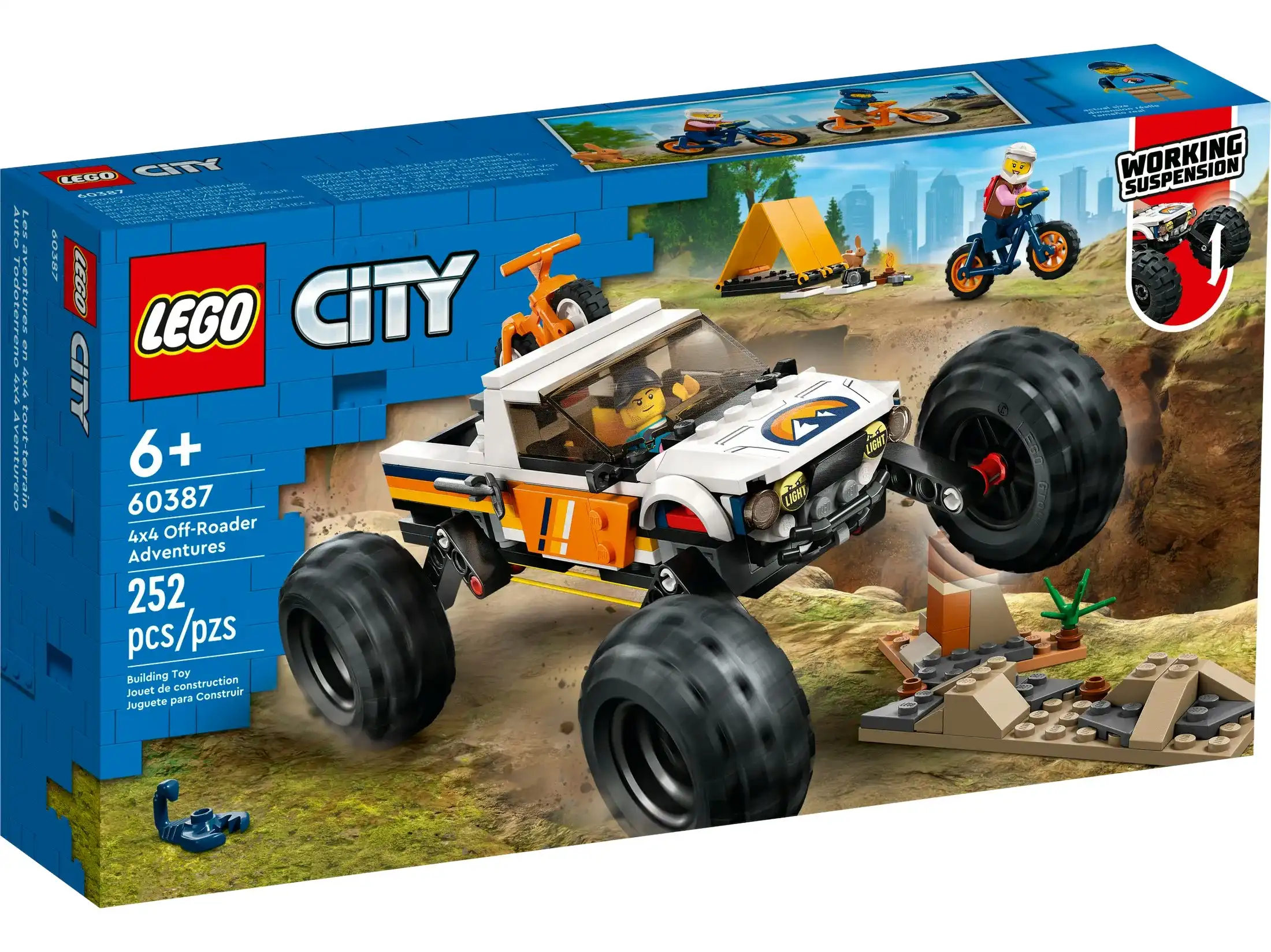 LEGO 60387 4x4 Off-Roader Adventures - City