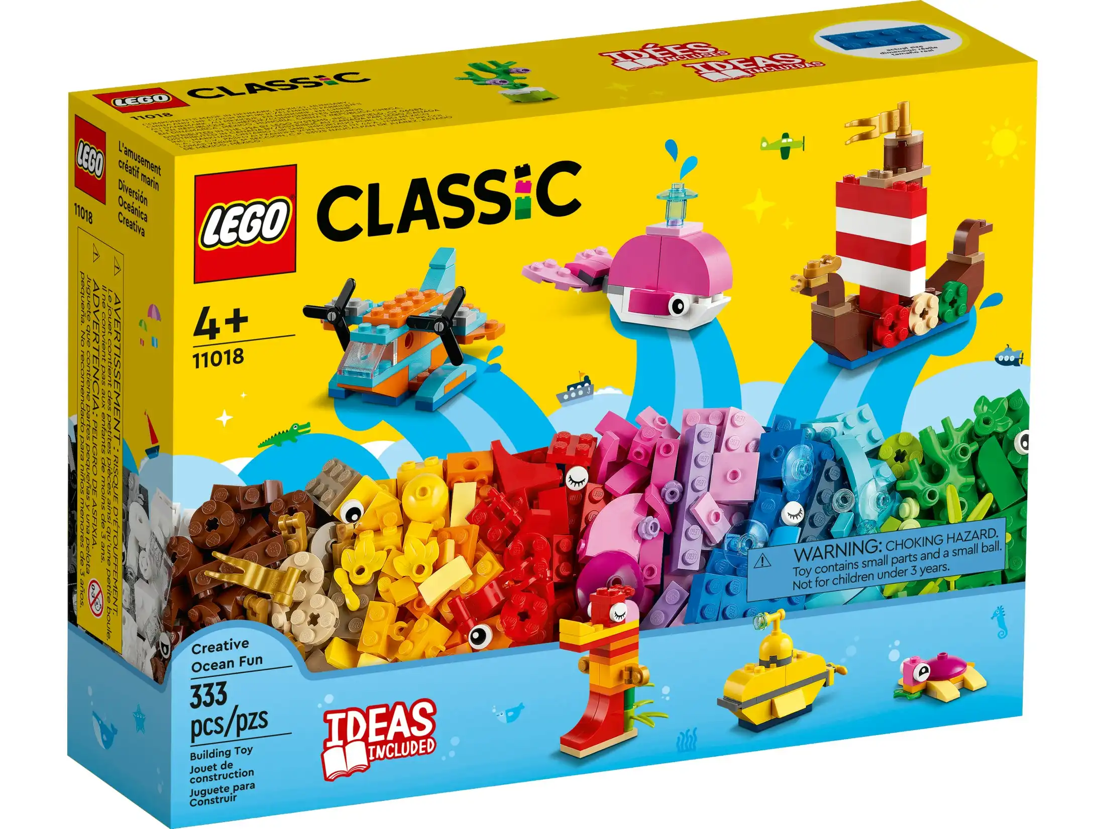 LEGO 11018 Creative Ocean Fun - Classic 4+