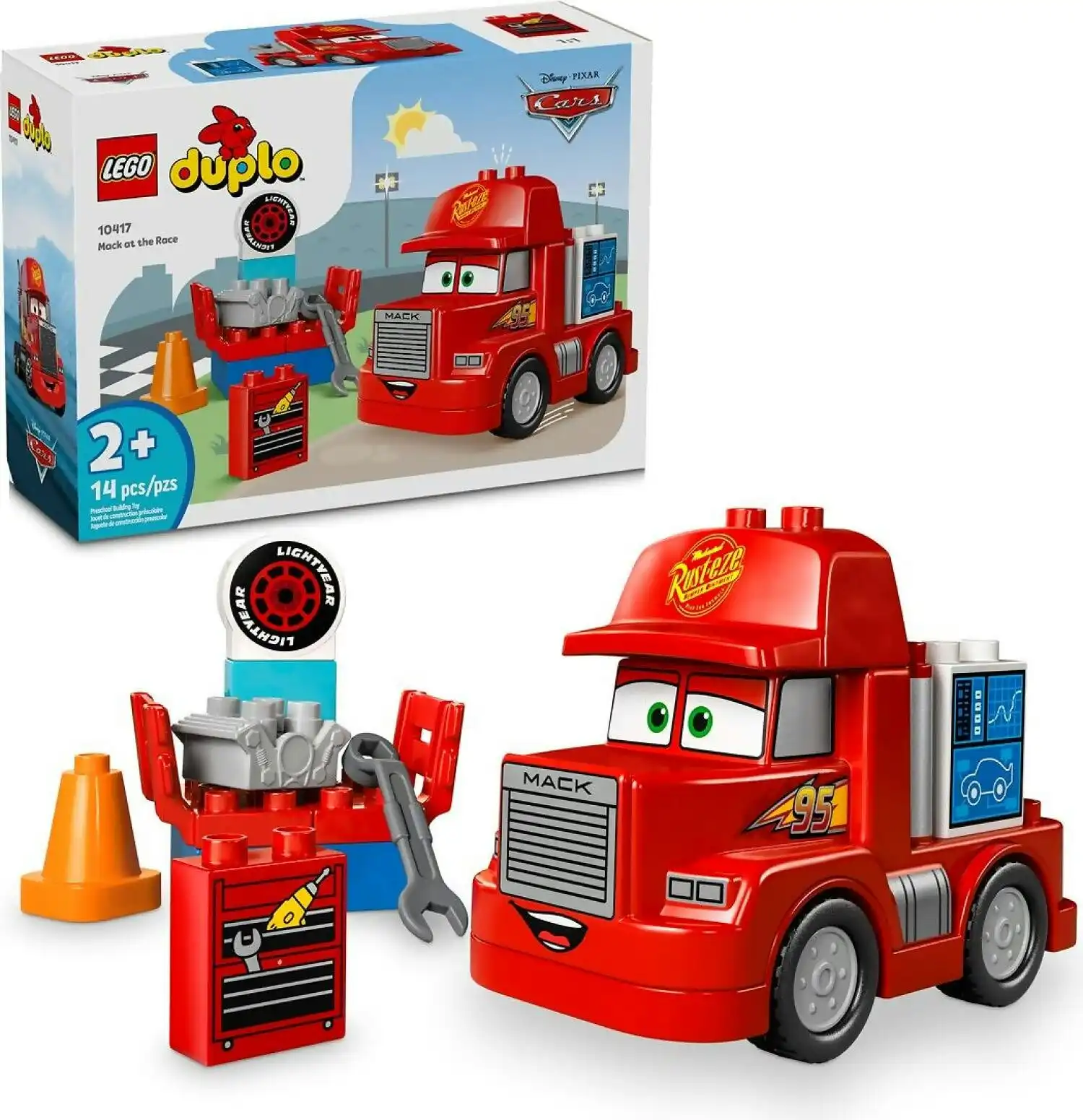LEGO 10417 Mack at the Race - Duplo