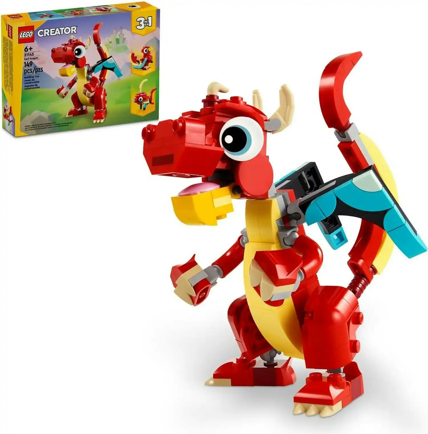 LEGO 31145 Red Dragon - Creator 3in1