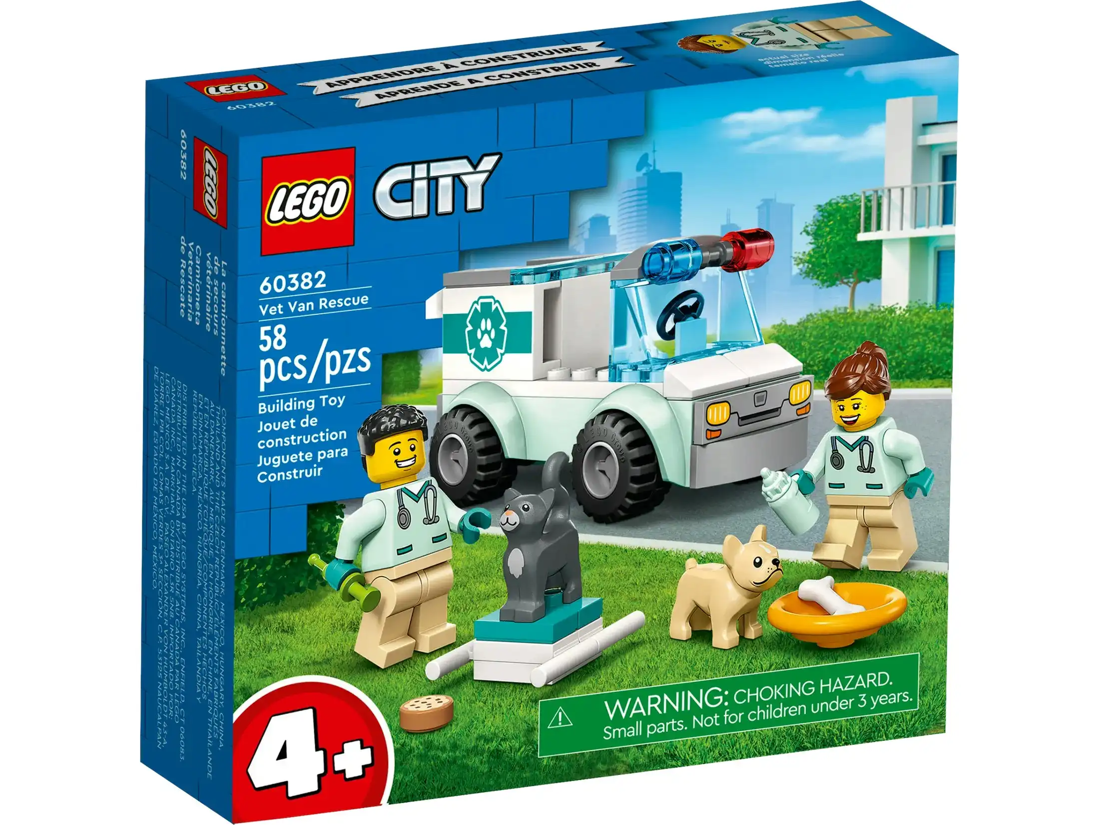 LEGO 60382 Vet Van Rescue - City 4+